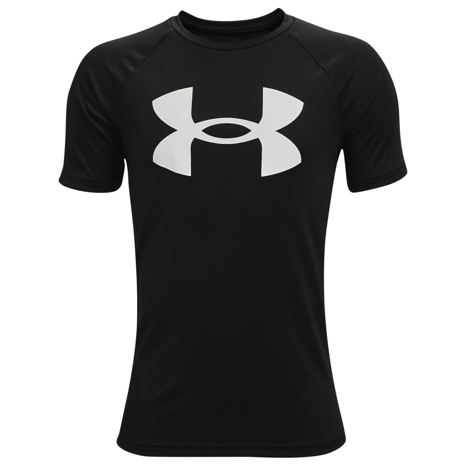 Boys' T-shirt Under Armour Tech Big Logo SS - black