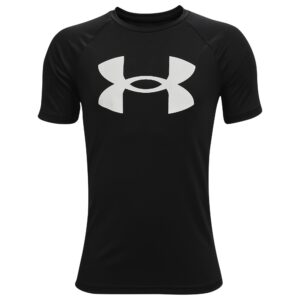Boys' T-shirt Under Armour Tech Big Logo SS - black