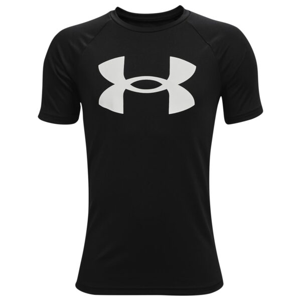 Boys' T-shirt Under Armour Tech Big Logo SS - black