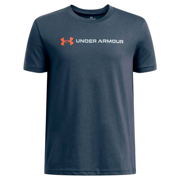 Boys' T-shirt Under Armour UA B LOGO WORDMARK SS