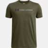 Boys' T-shirt Under Armour UA B LOGO WORDMARK SS - Boys