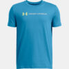 Boys' T-shirt Under Armour UA B LOGO WORDMARK SS - Boys