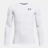 Boys' T-shirt Under Armour UA CG Armour LS-WHT - Boys