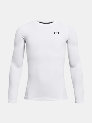 Boys' T-shirt Under Armour UA CG Armour LS-WHT - Boys