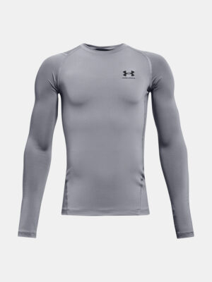 Boys' T-shirt Under Armour UA HG Armour LS-GRY - Boys