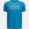 Boys' T-shirt Under Armour UA Tech Split Wordmark SS - Boys