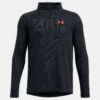 Boys' T-shirt Under Armour UA Tech Textured 1/2 Zip - Boys
