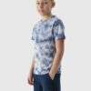 Boys' T-shirt with 4F print - multicolor