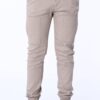 Boys' beige trousers with elastic band
