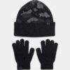 Boys' cap Under Armour B Beanie/Glove Combo-BLK - Boys