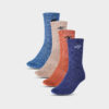 Boys' casual socks 4F 4-pack