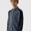 Boys' sports sweatshirt 4F - gray