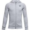 Boys' sweatshirt Under Armour RIVAL COTTON FZ HOODIE grey XL