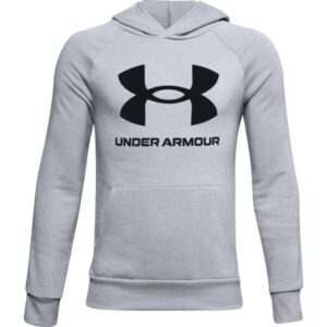 Boys' sweatshirt Under Armour Rival Fleece Hoodie light grey S