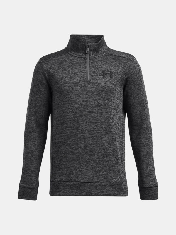 Boys' sweatshirt Under Armour UA Armour Fleece 1/4 Zip-GRY - Boys