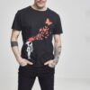 Brandalised - Banksy's Graffiti Butterfly Tee Black