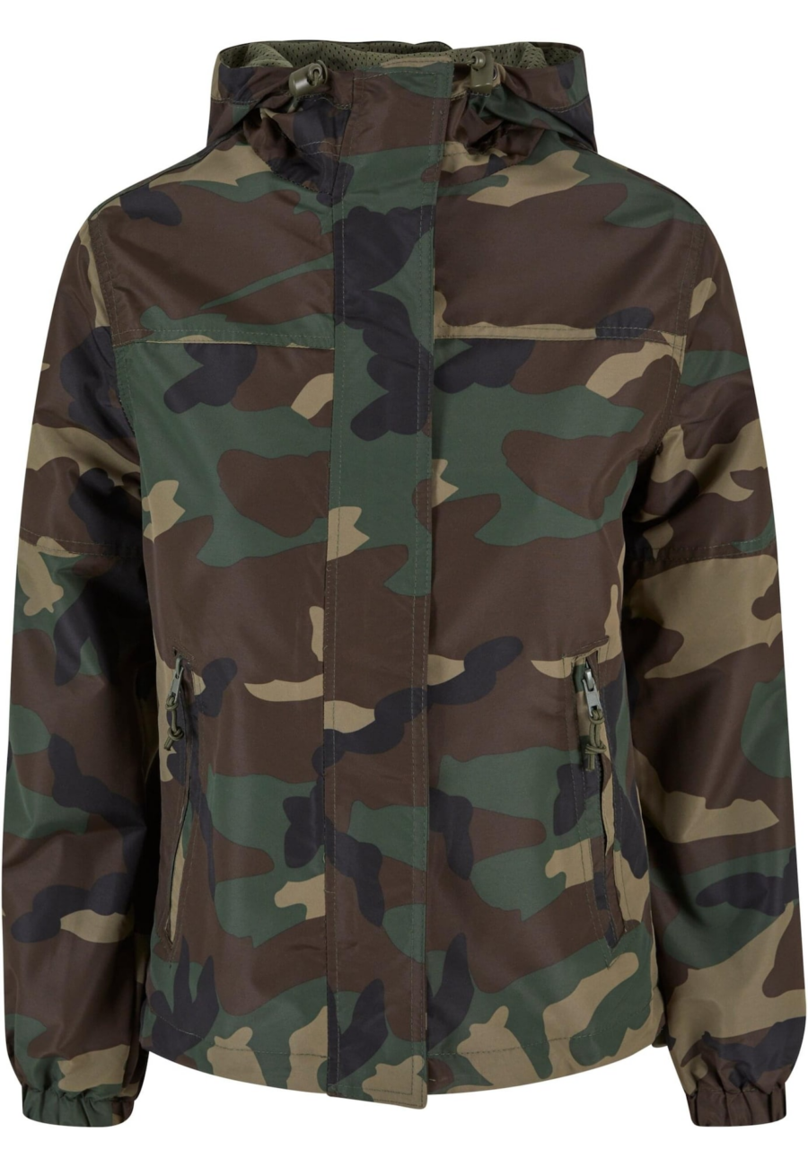 Brandit Átmeneti dzseki  sötét barna / zöld / khaki / fekete-Hungary