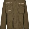 Brandit Átmeneti parka 'Giant'  khaki