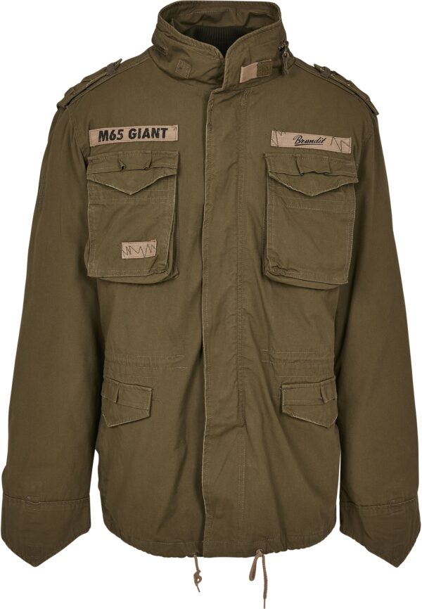 Brandit Átmeneti parka 'Giant'  khaki