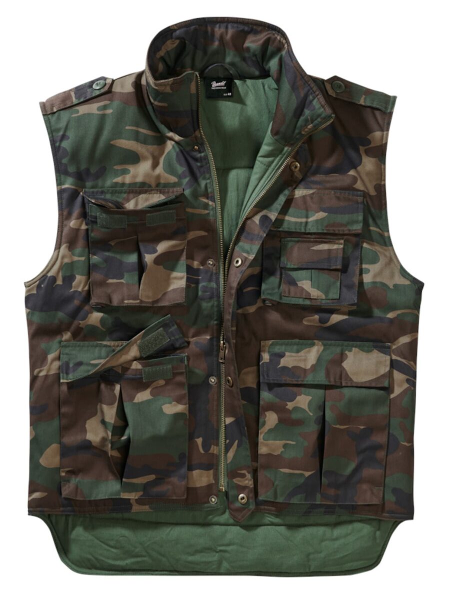 Brandit Mellény  barna / világosbarna / khaki / fekete