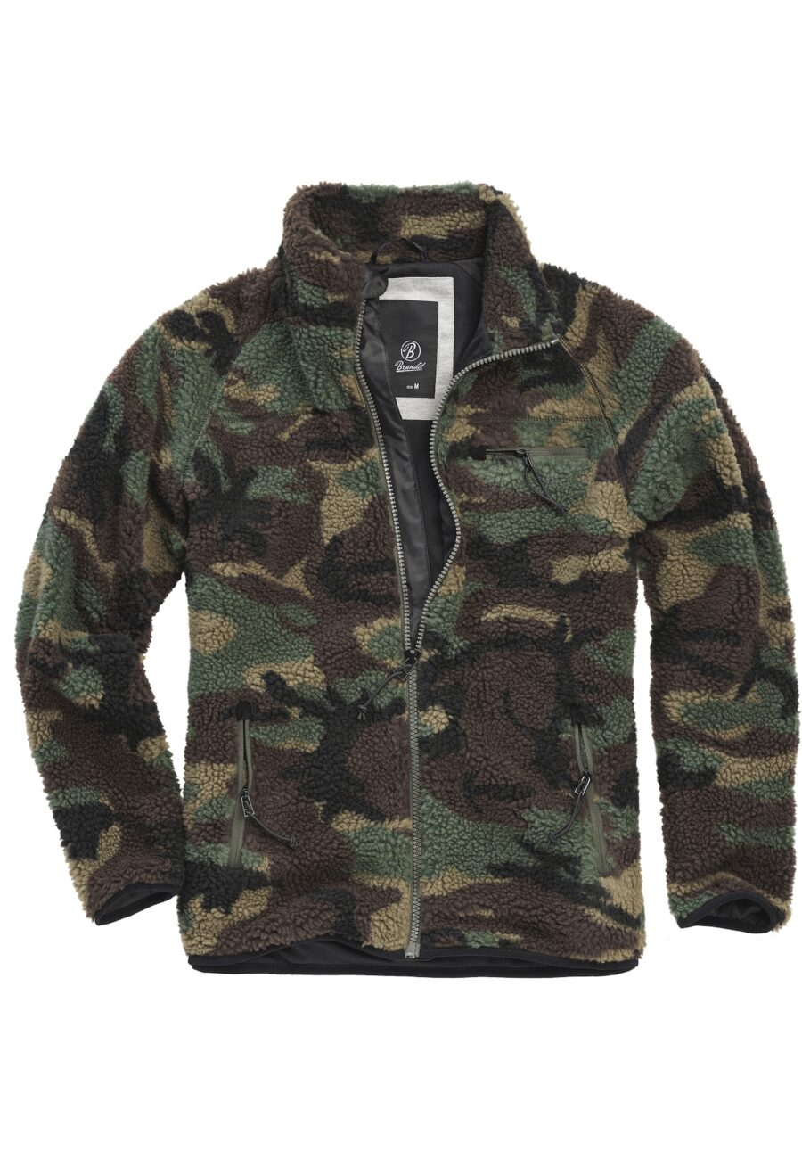 Brandit Polár dzseki  bézs / sötét barna / khaki / fekete