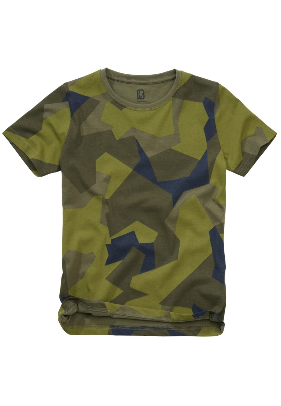 Brandit Póló  tengerészkék / khaki / nád-hu