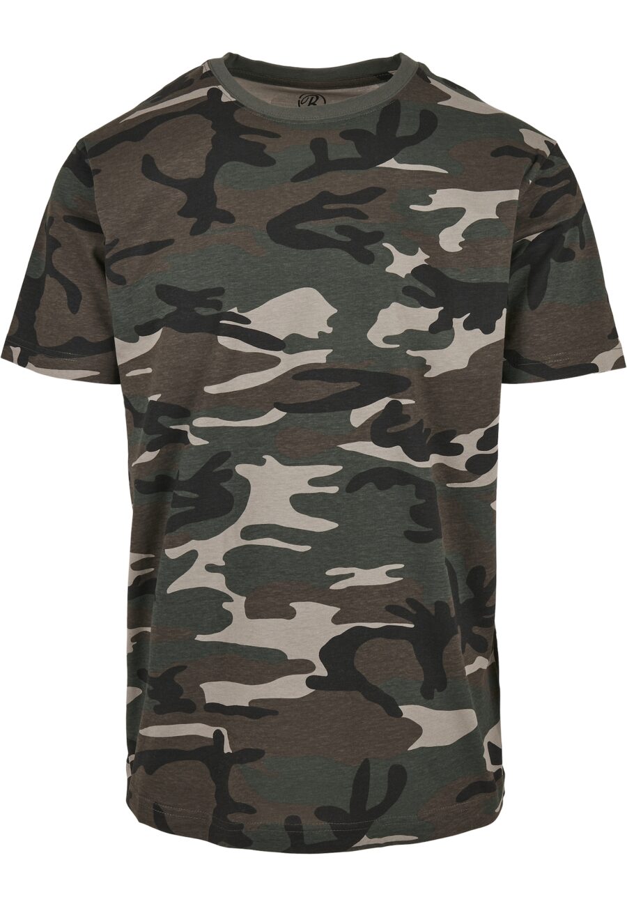 Brandit Póló  világosbarna / zöld / khaki / fekete-hu