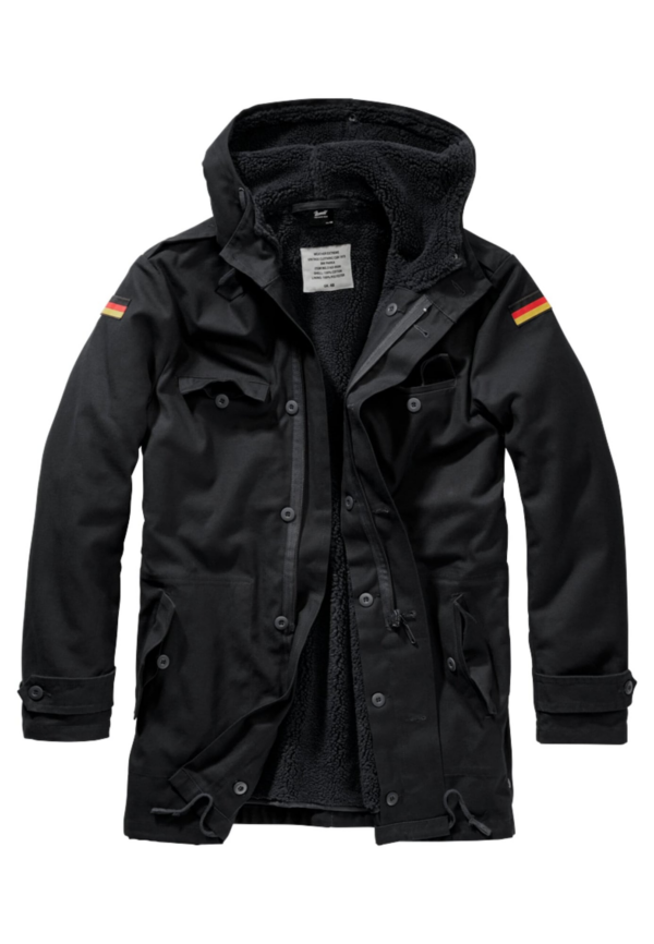 Brandit Téli parka  fekete-Hungary
