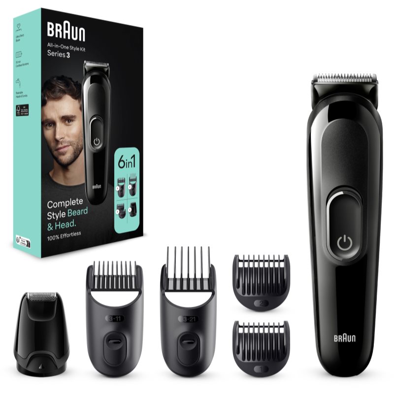 Braun All-In-One Series MGK3410 haj- és szakálligazító készlet uraknak 1 db-Ár