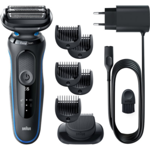 Braun Series 5 51-B1500s elektromos borotválkozó készülék + tartalék fej Blue db