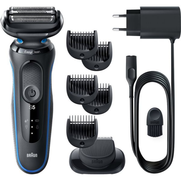 Braun Series 5 51-B1500s elektromos borotválkozó készülék + tartalék fej Blue db