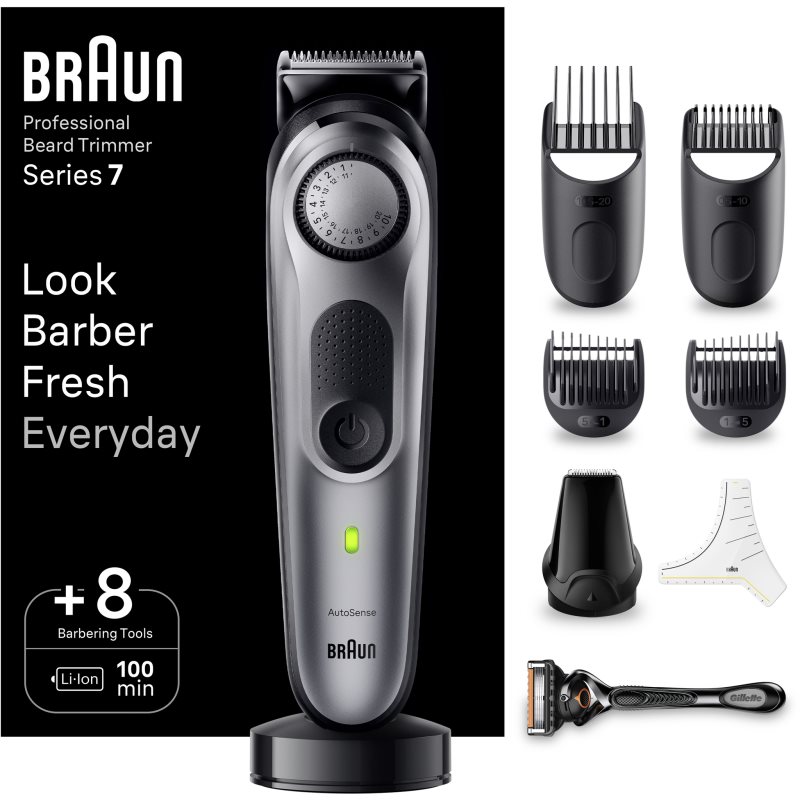 Braun Series 7 BT7420 szakállnyíró + borbélyeszközök-Ár