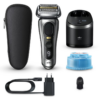 Braun Series 9 PRO+ 9567cc elektromos borotválkozó készülék tisztító- és töltőállomással Silver 1 db-Ár