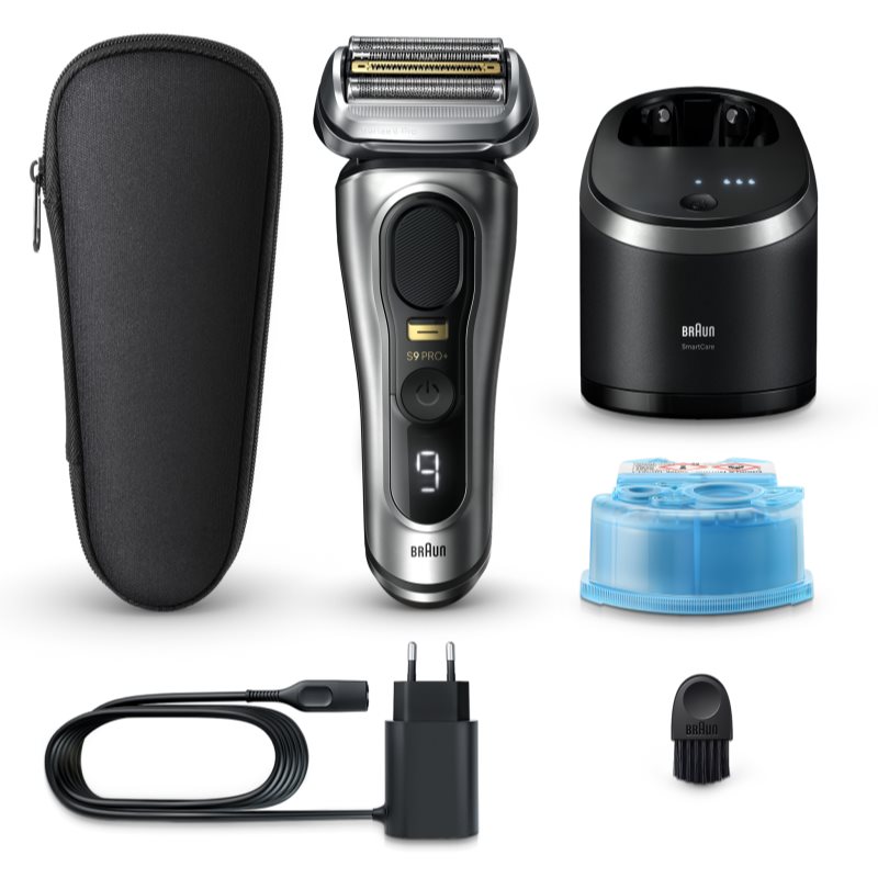 Braun Series 9 PRO+ 9567cc elektromos borotválkozó készülék tisztító- és töltőállomással Silver 1 db-Ár