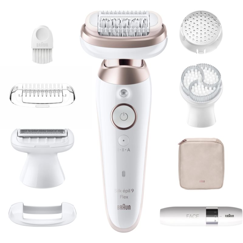 Braun Silk-épil 9 9360 Flex epilátor teljesen flexibilis fejjel lábakra