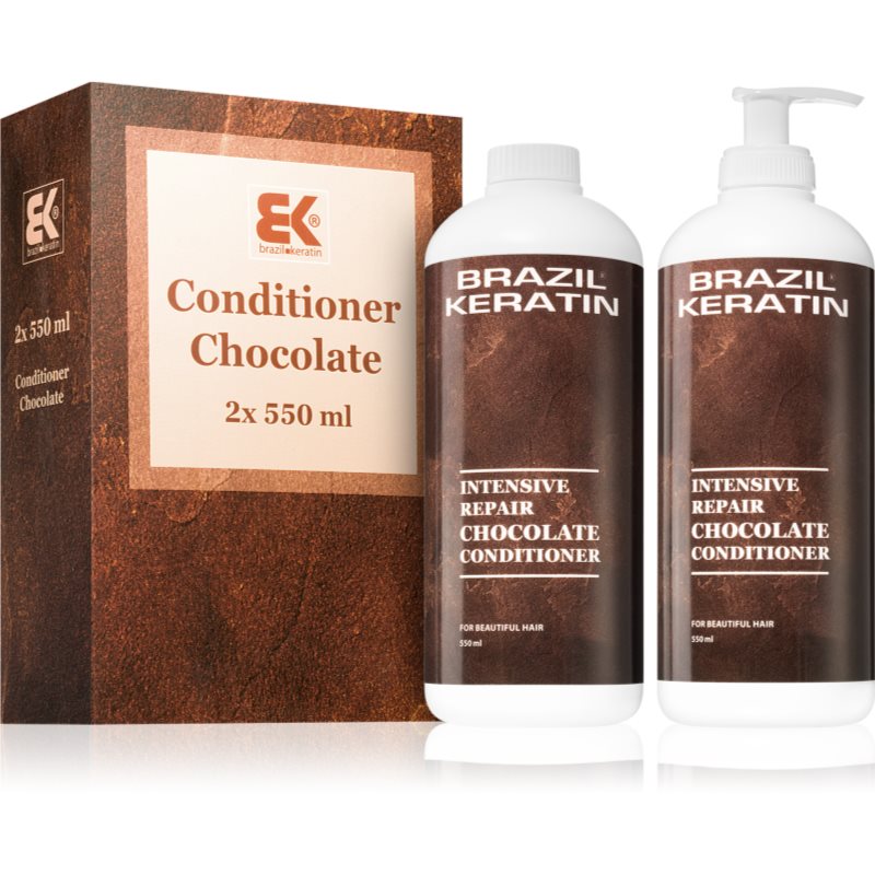 Brazil Keratin Chocolate Intensive Repair Conditioner takarékos kiszerelés a károsult hajra-Ár