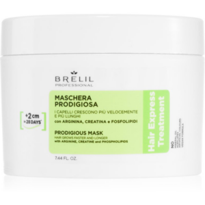 Brelil Professional Hair Express Prodigious Mask maszk a haj növekedéséért és megerősítéséért a hajtövektől kezdve 220 ml-Ár