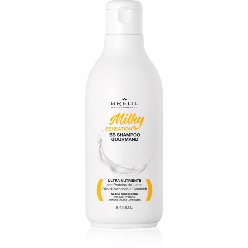 Brelil Professional Milky Sensation BB Shampoo regeneráló sampon a gyenge és sérült hajra 250 ml-Ár