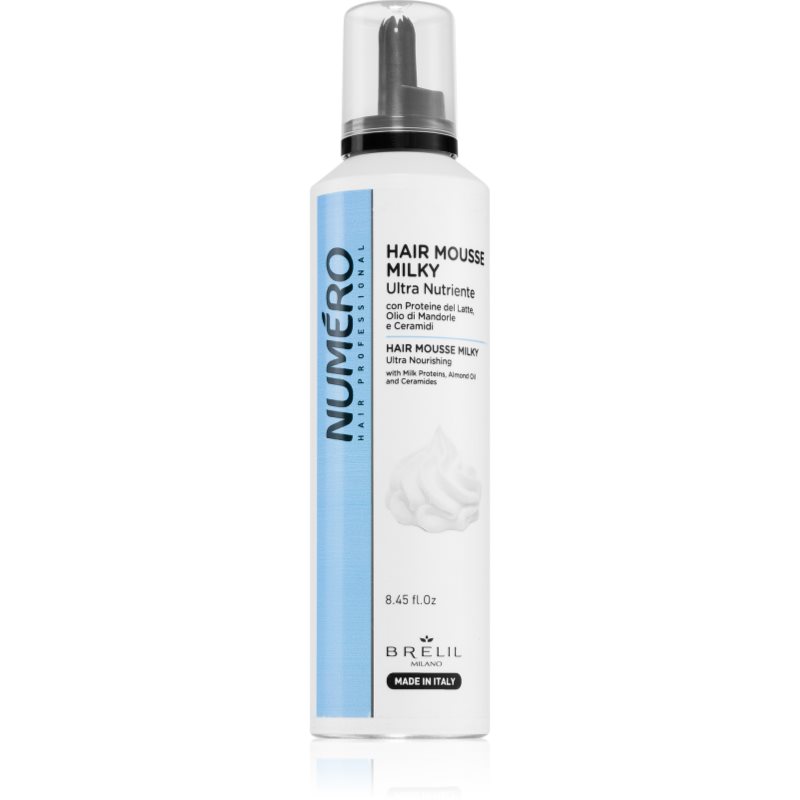 Brelil Professional Milky Ultra Nutriente Hair Mousse hab minden hajtípusra 250 ml-Ár
