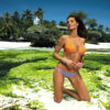 Brenda Incas M-403 (12) Tangerine Swimsuit