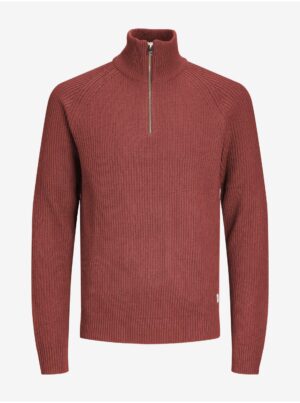 Brick Men's Sweater Jack & Jones Pannel - Men