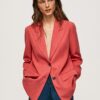 Brick Oversize Jacket Pepe Jeans Silvie - Ladies