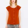 Brick blouse CAMAIEU - Women