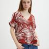 Brick patterned blouse ONLY Augustina - Women