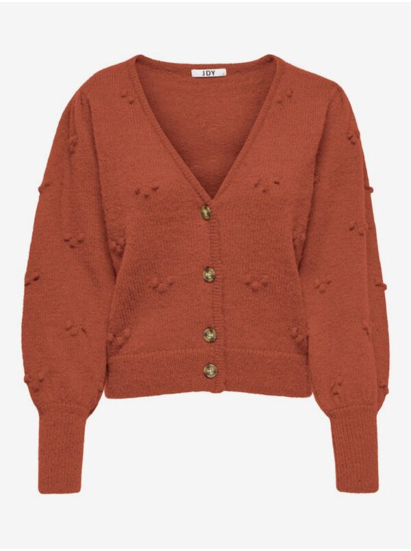 Brick women's cardigan JDY Sigrid - Women