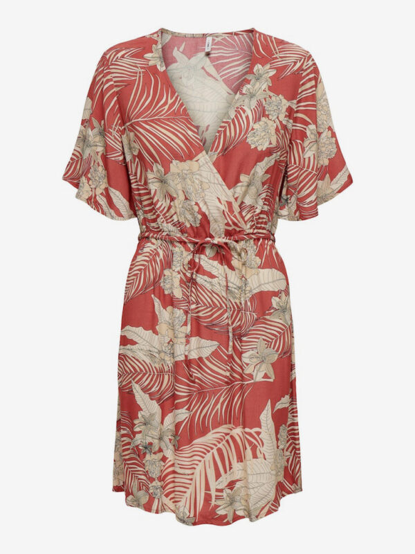 Brick women's patterned dress ONLY Palina