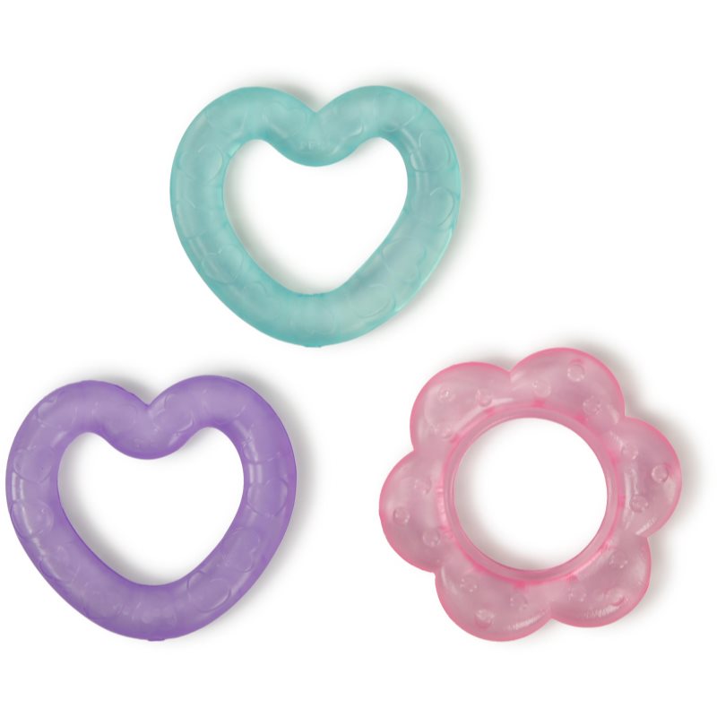 Bright Starts Chill & Teethe Pretty in Pink rágóka 3 m+ 3 db-Ár