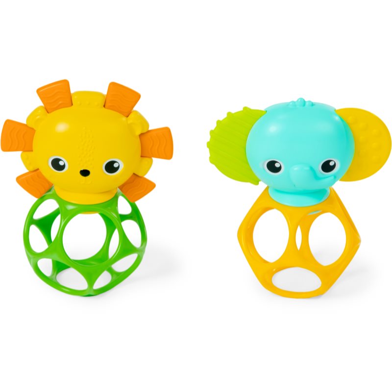 Bright Starts Soother Pals™ Easy-Grasp játék rágókával 3 m+ 2 db-Ár