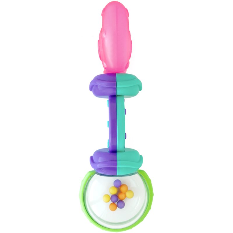Bright Starts Teether & Rattle csörgő rágókával 3m+ 1 db-Ár