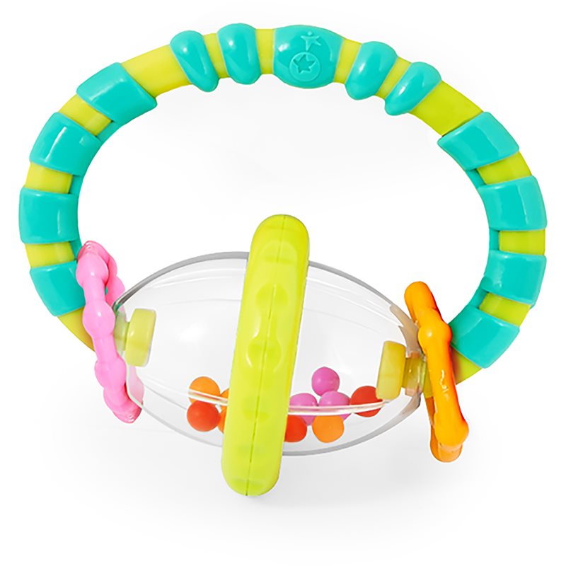 Bright Starts Teether & Rattle csörgő rágókával I. 3m+ 1 db-Ár